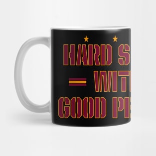 Hard Shit With Good People Funny Saying Mug